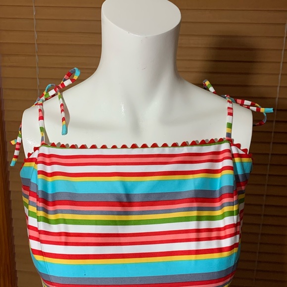 Vintage Rainbow Stripe Sundress - Picture 5 of 8